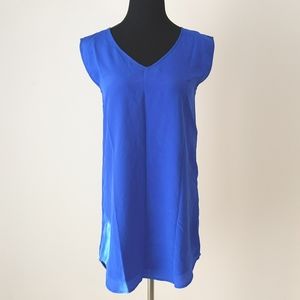 Rieley Sleeveless Silk Dress, S, NWT